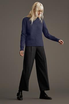 Ropa Canada Goose Mujer México - Elmvale Suéteres Black Label Azul Marino FI0832197